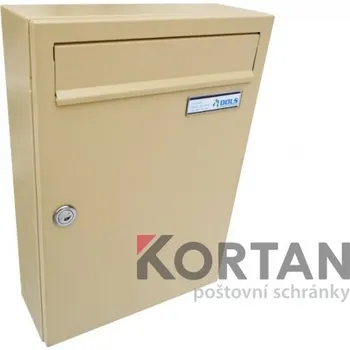 Železářství Poštovní schránka C-01 - pro zazdění s orámováním - lakovaná RAL 9016 - dopravní bílá