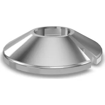 Krytka potrubí Krytka MCH jednoduchá chrom D22 (20 ks)