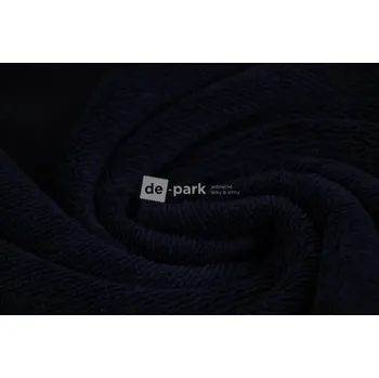 Bambusové froté - tmavě modrá