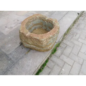 Zahradní dekorace ZahradniDekorace kamenné koryto z pískovce NATUR 40cm