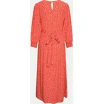 Pieces Letní šaty Sui 17149330 Červená Regular Fit S