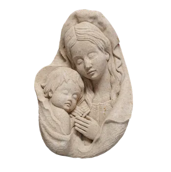 Zahradní dekorace ZahradniDekorace zahradní dekorace - Madona s dítětem II, výška 26 cm, 1,5 kg