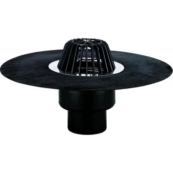 Kanalizační potrubí HL vtok plochá střecha. DN150 HL62H/5