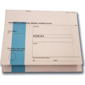 Obálka Obálka B6 dodejka modrá obyčejná 125x176