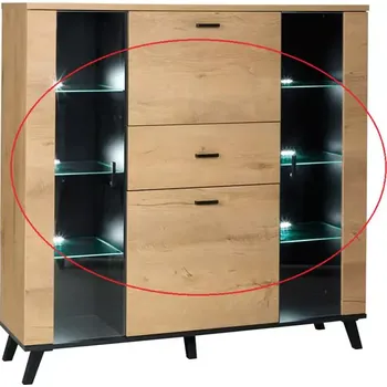 Obývací stěna Led osvětlení ke komodě SIRAN TYP 3 - SLEVA 3% s kodem radost25