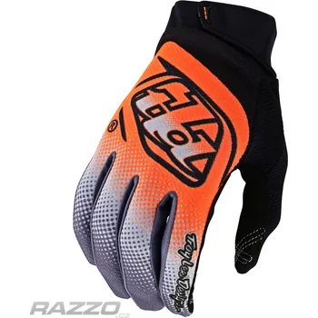 Moto rukavice Rukavice TroyLeeDesigns GP PRO Glove Bands Neo Orange Gray 2024 8 - S