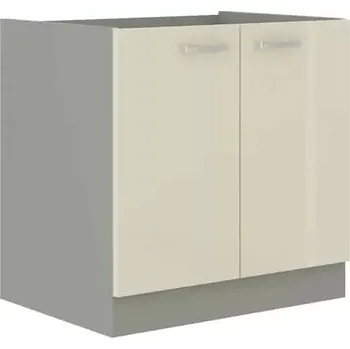 Kuchyňská linka Kuchyňská skříňka PRADO 80 ZL 2F BB - krémová - SLEVA 3% s kodem radost25