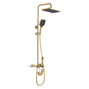 Sprchový set REA - Sprchový set HELIX zlato REA-P6619
