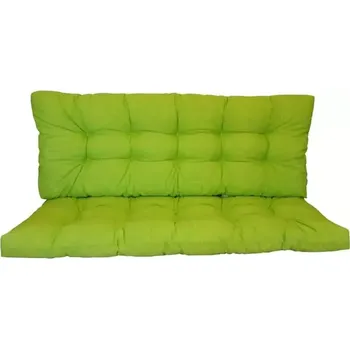 Podsedák Polstr na zahradní houpačku 180 cm - světle zelený melír - SLEVA 3% s kodem radost25