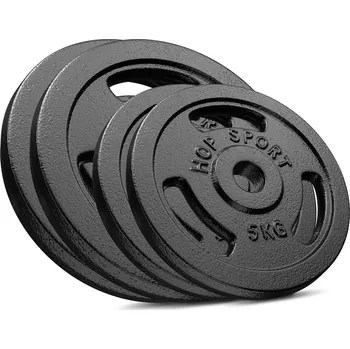 Hop-Sport Sada litinových kotoučů 30kg (2x10, 2x5)