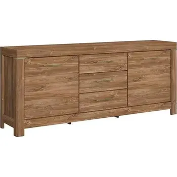 Komoda Gent komoda KOM2D3S/9/20, dub stirling - SLEVA 3% s kodem radost25