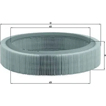 Vzduchový filtr Vzduchový filtr MAHLE LX 317