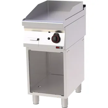 Kuchyňský gril Grilovací deska 40x51 plynová hladká s podestavbou | REDFOX - FTH 70/40 G