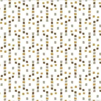 ubrus Ubrus PVC 126B dekorativní čtverečky šedo-hnědé