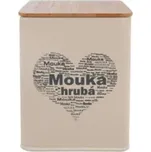 Dóza Mouka hrubá SRDCE O0154 - 11,5 x 11,5 x 14 cm