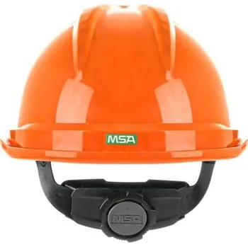 Pracovní přilba Canis | Přilba MSA V-Gard 500 větraná - Červená / 52-64cm / 52-64cm / červená