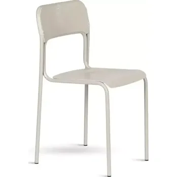 Jídelní židle Židle ASCONA stohovatelná - světle šedá - SLEVA 3% s kodem radost25