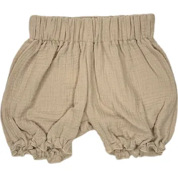 Dívčí kraťasy Mimilove Mušelínové pumpky vel. 1-2 roky Béžové