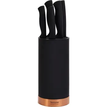 Kuchyňský nůž Bonami Essentials sada nožů 5 ks černá