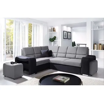 Sedací souprava Sedací souprava Wiki sv.šedá/černá - LEVÁ - doprava zdarma - SLEVA 3% s kodem radost25