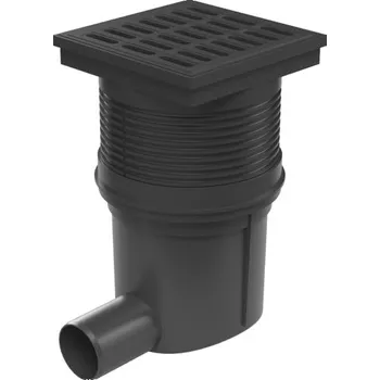 Kanalizační potrubí Kanalizační vpusť boční D50, NEPTUN, plastová mřížka