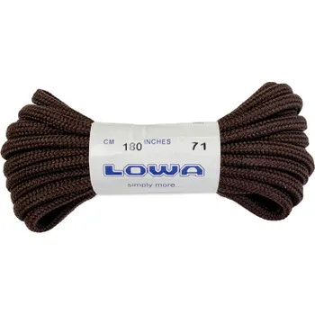 Tkaničky do bot Tkaničky Lowa, dark brown, 160cm