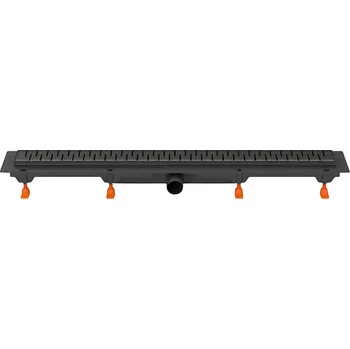 Odvodňovací žlab MEDIUM 650 boční D40 černý CH 650 MC