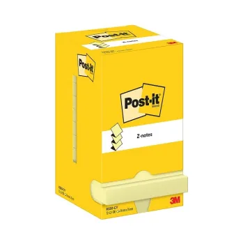 Samolepící bloček Samolepicí bločky Post-it - Z bločky - žlutá / 12 x 100 lístků