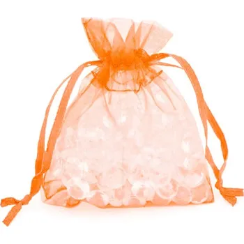 Dárková taška Organzový sáček 15x23cm Oranžový (Orange)