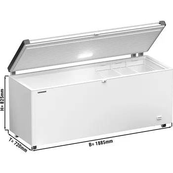 Mraznička G.Gastro LIEBHERR | Pultový mrazák - 1885x720mm - 542L - plastový kryt