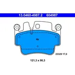 Sada brzdových destiček, kotoučová brzda ATE 13.0460-4987.2