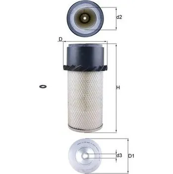 Vzduchový filtr Vzduchový filtr MAHLE LX 649