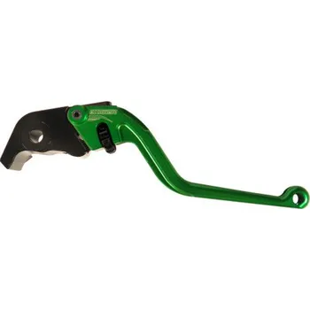 Páčka brzdy ACCOSSATO fixed CNC-worked aluminium, green EDR019G