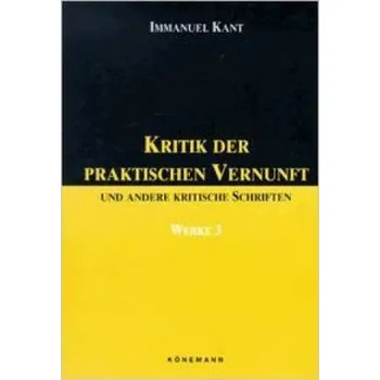 Učebnice KRITIK DER PRAKTISCHEN VERNUNFT VOL.III – KANT (ES)