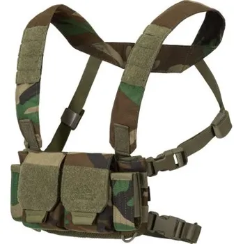 Neprůstřelná vesta Chest-rig Competition MultiGun Rig, Helikon, US Woodland