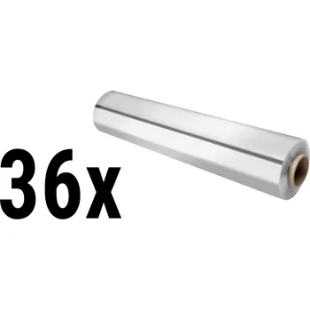 Vakuovačka G.Gastro (36 pieces) Clearance Aluminium Foil Rolls – 30 cm - 14 μm - 80 m/roll - 1.2 kg/roll - cutter box