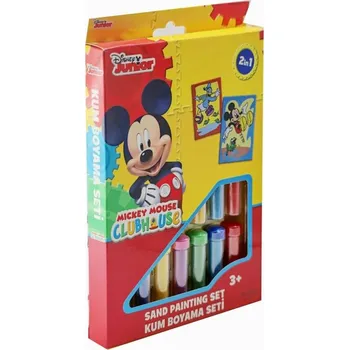 Písek na pískování Pískování obrázků Disney 2v1 Mickey