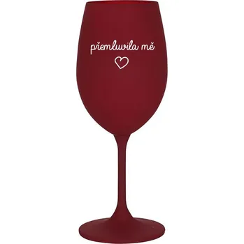 Sklenice PŘEMLUVILA MĚ - bordo sklenice na víno 350 ml
