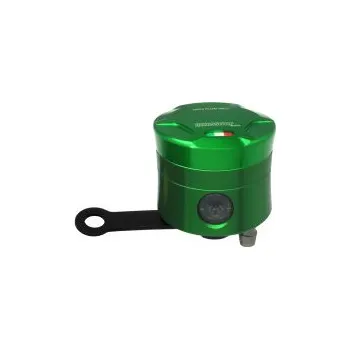 Nádobka na brzdovou kapalinu ACCOSSATO CNC-worked straight bracket included zelená FU104G-G