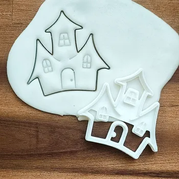 Vykrajovátko Strašidelný dům | Halloweenské vykrajovátko