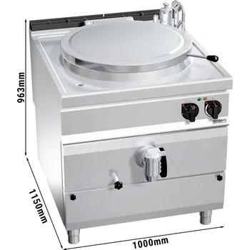 Multifunkční hrnec G.Gastro Elektrický varný kotel 200L (32 kW) - nepřímý ohřev