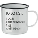 TO DO LIST: BÝT ÚŽASNÝ - bílý plecháček 350 ml