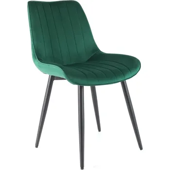 Jídelní židle Jídelní židle Rowena tmavě zelená