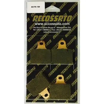 Brzda pro motocykl Brzdové destičky ACCOSSATO AGPA134 ST