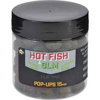 Boilies Plovoucí Boilies Dynamite Baits Foodbait Pop-Ups Fish & GLM 15mm