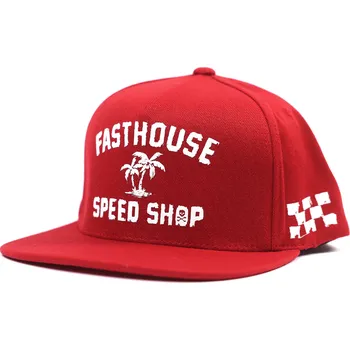 Fasthouse Youth Alkyd Hat Red