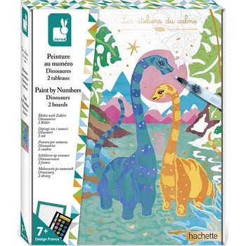 Výtvarná sada Dětský ateliér maxi - malování podle čísel - Dinosauři