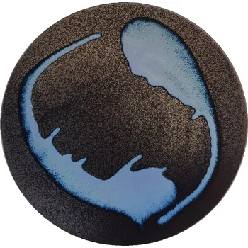 Talíř Jídelní talíř BLUE BLUR 28,5 cm, modrá, keramika, MIJ