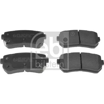 Brzdová destička Sada brzdových destiček, kotoučová brzda FEBI BILSTEIN 116367