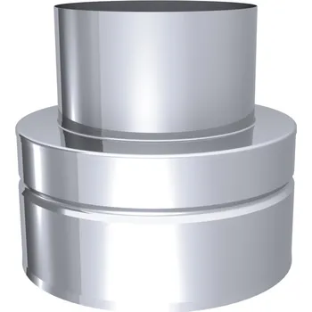 Lednice G.Gastro Přechodová trubka - dvoustěnná na jednostěnnou - Ø 350 mm